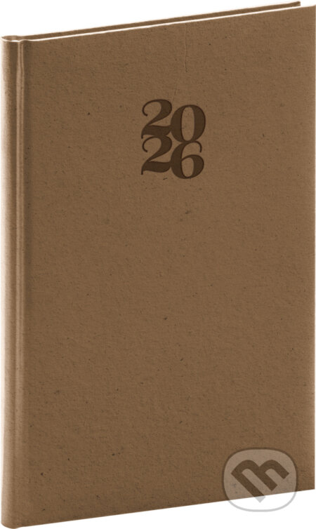 NOTIQUE Týždenný diár Essenza 2026 (oriešok) (Notique). Notique, 2025 NOTIQUE Týždenný diár Essenza 2026 (oriešok) (Notique). Notique, 2025