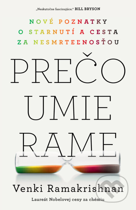 E-kniha: Prečo umierame (Venki Ramakrishnan). Tatran, 2025 E-kniha: Prečo umierame (Venki Ramakrishnan). Tatran, 2025
