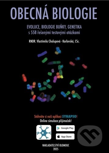 Kniha: Obecná biologie (Vlastimila Chalupová - Karlovská). Olomouc, 2025 Kniha: Obecná biologie (Vlastimila Chalupová - Karlovská). Olomouc, 2025