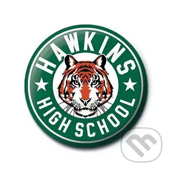 Placka Stranger Things - Hawkins High School (Pyramid International). Pyramid International, 2021 Placka Stranger Things - Hawkins High School (Pyramid International). Pyramid International, 2021