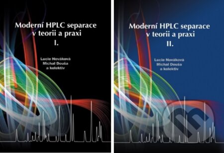 Kniha: Moderní HPLC separace v teorii a praxi I.,II. (Michal Douša a Lucie Nováková). Česká chromatografická škola, 2025 Kniha: Moderní HPLC separace v teorii a praxi I.,II. (Michal Douša a Lucie Nováková). Česká chromatografická škola, 2025