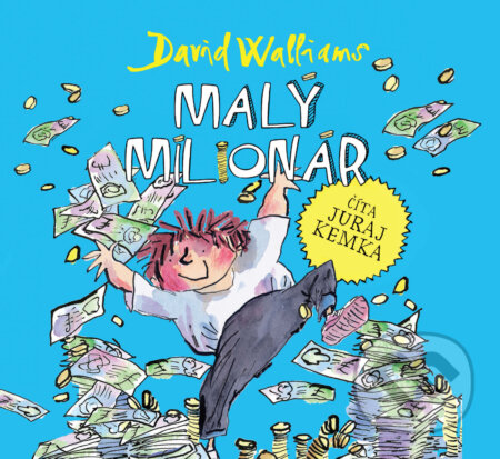 Audiokniha: Malý milionár (David Walliams). Slovart, 2025 Audiokniha: Malý milionár (David Walliams). Slovart, 2025