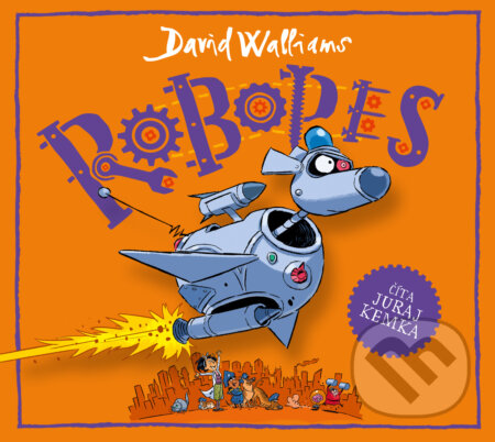 Audiokniha: Robopes (David Walliams). Slovart, 2025 Audiokniha: Robopes (David Walliams). Slovart, 2025