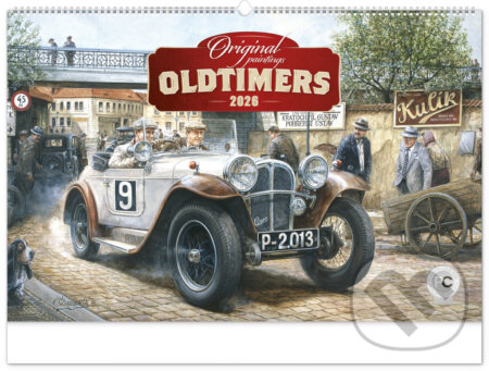 NOTIQUE Nástenný kalendár Oldtimers 2026 (Notique). Notique, 2025 NOTIQUE Nástenný kalendár Oldtimers 2026 (Notique). Notique, 2025