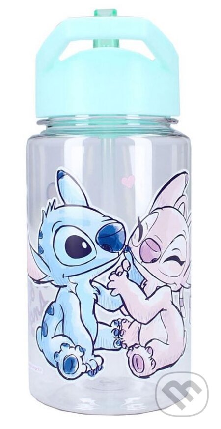Plastová fľaša na pitie Disney - Lilo & Stitch: Stitch a Angel (). , 2025 Plastová fľaša na pitie Disney - Lilo & Stitch: Stitch a Angel (). , 2025