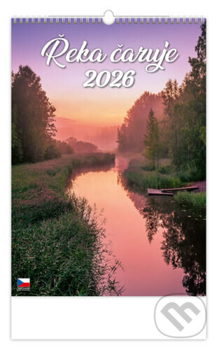 Řeka čaruje 2026 - nástěnný kalendář (Helma). Helma, 2025 Řeka čaruje 2026 - nástěnný kalendář (Helma). Helma, 2025
