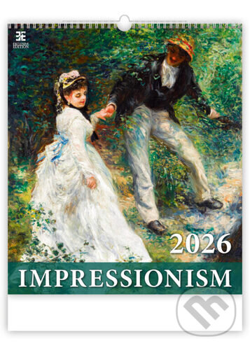 Impressionism 2026 - nástěnný kalendář (Helma). Helma, 2025 Impressionism 2026 - nástěnný kalendář (Helma). Helma, 2025