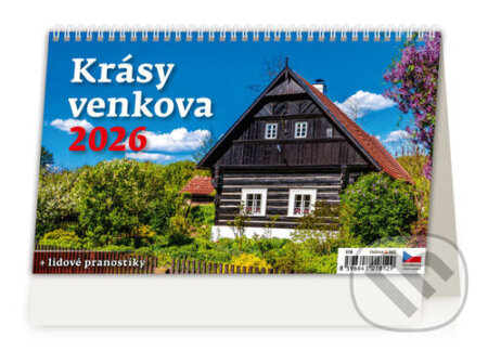 Krásy venkova 2026 - stolní kalendář (Helma). Helma, 2025 Krásy venkova 2026 - stolní kalendář (Helma). Helma, 2025