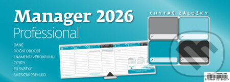 Manager Professional 2026 - stolní kalendář (Helma). Helma, 2025 Manager Professional 2026 - stolní kalendář (Helma). Helma, 2025