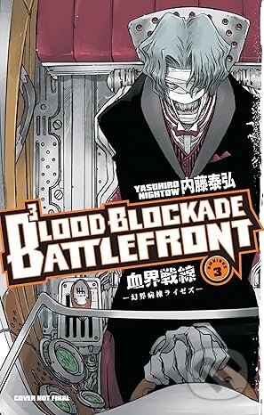 Kniha: Blood Blockade Battlefront Omnibus Volume 3 (Yasuhiro Nightow). Dark Horse, 2026 Kniha: Blood Blockade Battlefront Omnibus Volume 3 (Yasuhiro Nightow). Dark Horse, 2026