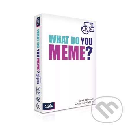 Společenská hra: What do you Meme mini (Albi). Albi, 2025 Společenská hra: What do you Meme mini (Albi). Albi, 2025