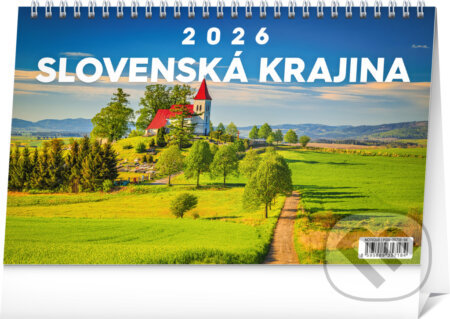 NOTIQUE Stolový kalendár Slovenská krajina 2026 (Notique). Notique, 2025 NOTIQUE Stolový kalendár Slovenská krajina 2026 (Notique). Notique, 2025