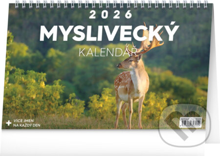 NOTIQUE Stolní Myslivecký kalendář 2026 (Notique). Notique, 2025 NOTIQUE Stolní Myslivecký kalendář 2026 (Notique). Notique, 2025