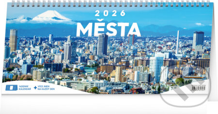 NOTIQUE Stolní kalendář Města 2026 (Notique). Notique, 2025 NOTIQUE Stolní kalendář Města 2026 (Notique). Notique, 2025