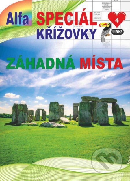 Kniha: Křížovky speciál 3/2025 - Záhadná místa (Alfasoft). Alfasoft, 2025 Kniha: Křížovky speciál 3/2025 - Záhadná místa (Alfasoft). Alfasoft, 2025