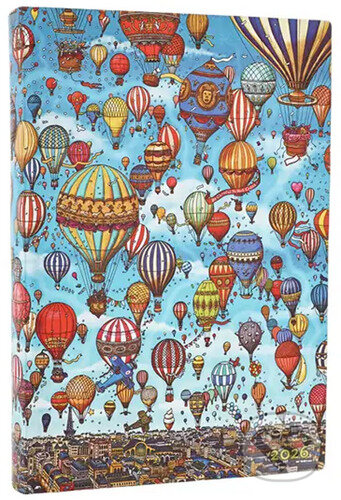Paperblanks - denný diár Balloon Festival 2026 (Paperblanks). Paperblanks, 2025 Paperblanks - denný diár Balloon Festival 2026 (Paperblanks). Paperblanks, 2025