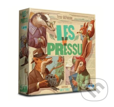Spoločenská hra: Les v pressu (Peter McPherson). Tlama games Spoločenská hra: Les v pressu (Peter McPherson). Tlama games
