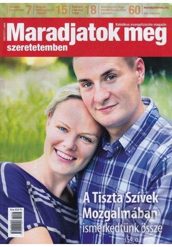 Časopis Maradjatok meg szeretetemben (11) (Wydawnictwo JP2). Wydawnictwo JP2, 2025 Časopis Maradjatok meg szeretetemben (11) (Wydawnictwo JP2). Wydawnictwo JP2, 2025