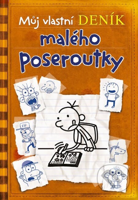 Kniha: Můj vlastní deník malého poseroutky (Jeff Kinney). CooBoo CZ, 2025 Kniha: Můj vlastní deník malého poseroutky (Jeff Kinney). CooBoo CZ, 2025