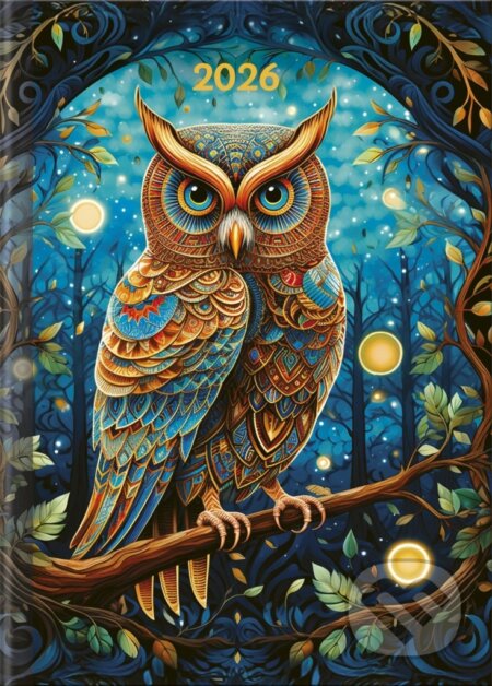 Praktik denní diář Sova 2026 (Spektrum grafik). Spektrum grafik, 2025 Praktik denní diář Sova 2026 (Spektrum grafik). Spektrum grafik, 2025