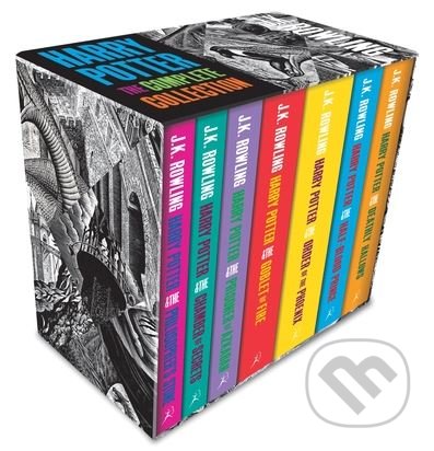 Kniha: Harry Potter (The Complete Collection) (J.K. Rowling). Bloomsbury, 2018 Kniha: Harry Potter (The Complete Collection) (J.K. Rowling). Bloomsbury, 2018