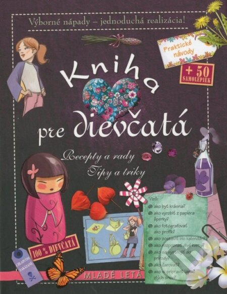 Kniha: Kniha pre dievčatá (Célia Gallais, Clémence Roux de Luze a Michele Lecreux). Slovenské pedagogické nakladateľstvo - Mladé letá, 2018 Kniha: Kniha pre dievčatá (Célia Gallais, Clémence Roux de Luze a Michele Lecreux). Slovenské pedagogické nakladateľstvo - Mladé letá, 2018