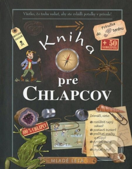 Kniha: Kniha pre chlapcov (Célia Gallais, Clémence Roux de Luze a Michele Lecreux). Slovenské pedagogické nakladateľstvo - Mladé letá, 2018 Kniha: Kniha pre chlapcov (Célia Gallais, Clémence Roux de Luze a Michele Lecreux). Slovenské pedagogické nakladateľstvo - Mladé letá, 2018