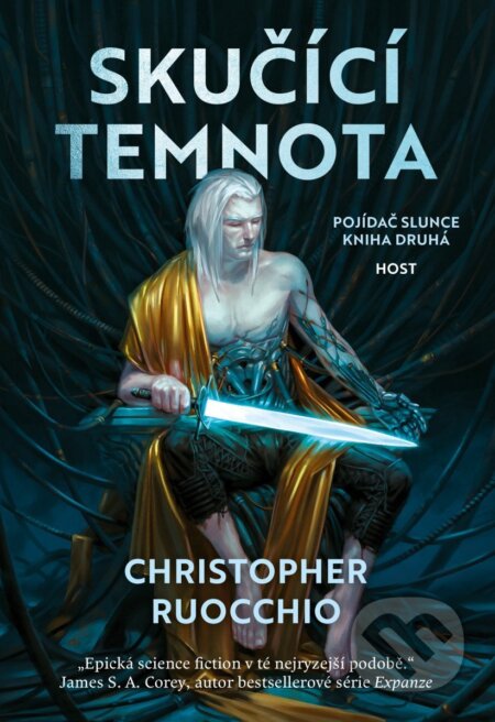 Kniha: Skučící temnota (Christopher Ruocchio). Host, 2025 Kniha: Skučící temnota (Christopher Ruocchio). Host, 2025