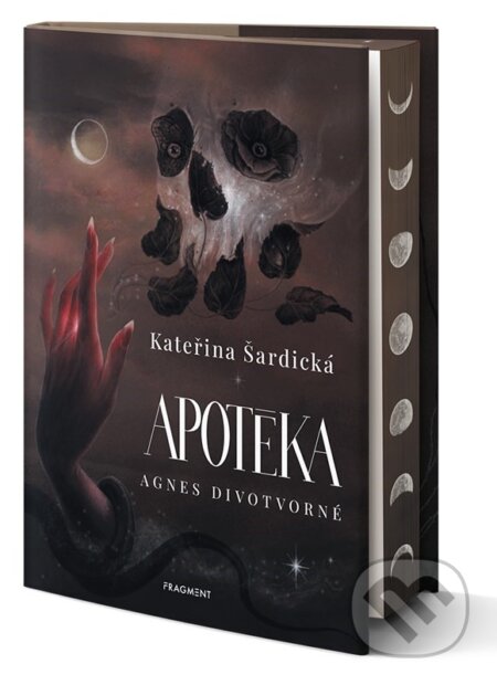 Kniha: Apotéka Agnes Divotvorné (Kateřina Šardická). Nakladatelství Fragment, 2025 Kniha: Apotéka Agnes Divotvorné (Kateřina Šardická). Nakladatelství Fragment, 2025