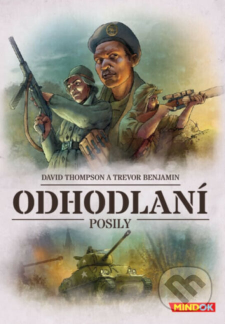 Spoločenská hra: Odhodlaní: Posily (rozšírenie) (Trevor Benjamin). Mindok, 2025 Spoločenská hra: Odhodlaní: Posily (rozšírenie) (Trevor Benjamin). Mindok, 2025