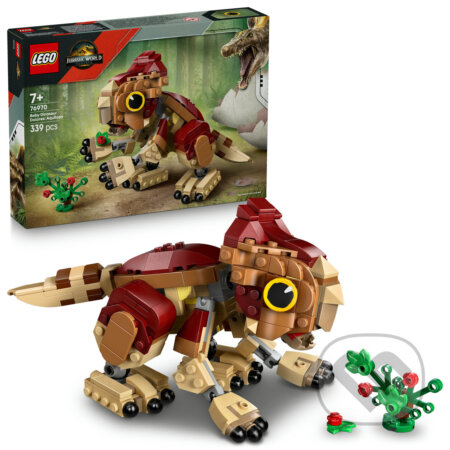 Spoločenská hra: LEGO® Jurassic World™ 76970 Dinosaurie mláďa Dolores: Aquilops (LEGO). LEGO, 2025 Spoločenská hra: LEGO® Jurassic World™ 76970 Dinosaurie mláďa Dolores: Aquilops (LEGO). LEGO, 2025