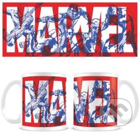 Keramický hrnček Marvel - Avengers: Ikony hrdinov logo (Marvel). Marvel, 2025 Keramický hrnček Marvel - Avengers: Ikony hrdinov logo (Marvel). Marvel, 2025