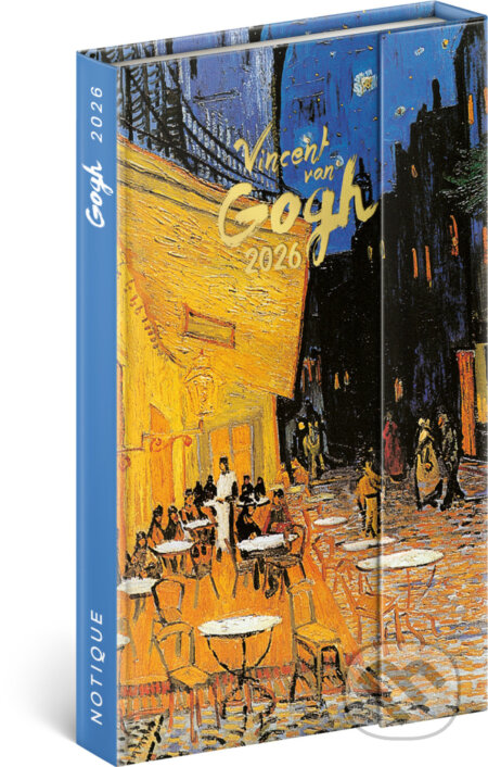 NOTIQUE Týždenný magnetický diár Vincent van Gogh 2026 (Notique). Notique, 2025 NOTIQUE Týždenný magnetický diár Vincent van Gogh 2026 (Notique). Notique, 2025