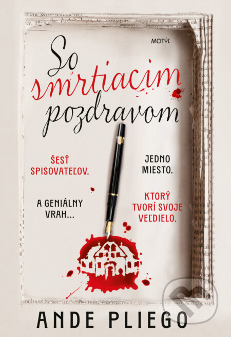 Kniha: So smrtiacim pozdravom (Ande Pliego). Motýľ, 2025 Kniha: So smrtiacim pozdravom (Ande Pliego). Motýľ, 2025