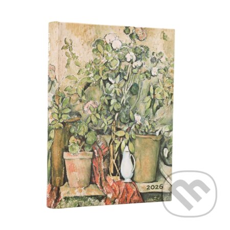 Paperblanks - denný diár Cezanne’s Terracotta Pots and Flowers 2026 (Paperblanks). Paperblanks, 2025 Paperblanks - denný diár Cezanne’s Terracotta Pots and Flowers 2026 (Paperblanks). Paperblanks, 2025