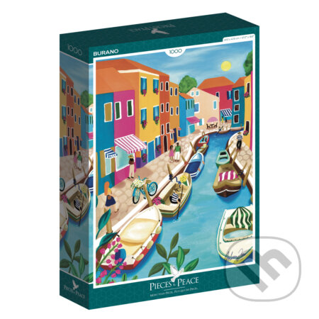 Puzzle: Burano (Pieces & Peace). Pieces & Peace Puzzle: Burano (Pieces & Peace). Pieces & Peace
