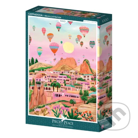 Puzzle: Cappadocia (Millie Putland). Pieces & Peace Puzzle: Cappadocia (Millie Putland). Pieces & Peace