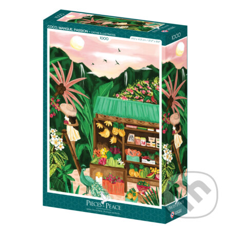 Puzzle: Coco, Mango, Passion (Pieces & Peace). Pieces & Peace Puzzle: Coco, Mango, Passion (Pieces & Peace). Pieces & Peace