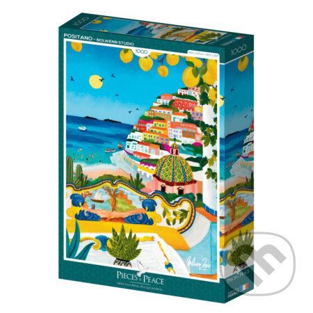 Puzzle: Positano (Pieces & Peace). Pieces & Peace Puzzle: Positano (Pieces & Peace). Pieces & Peace