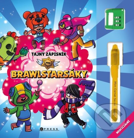 Kniha: Tajný zápisník pro Brawlstársáky (Michaela Bystrá Radvanová). CPRESS, 2025 Kniha: Tajný zápisník pro Brawlstársáky (Michaela Bystrá Radvanová). CPRESS, 2025