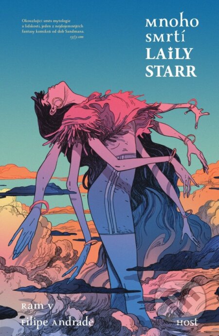 Kniha: Mnoho smrtí Laily Starr (Ram V.). Host, 2025 Kniha: Mnoho smrtí Laily Starr (Ram V.). Host, 2025