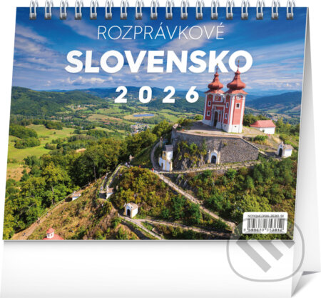 NOTIQUE Stolový kalendár Rozprávkové Slovensko 2026 (Notique). Notique, 2025 NOTIQUE Stolový kalendár Rozprávkové Slovensko 2026 (Notique). Notique, 2025