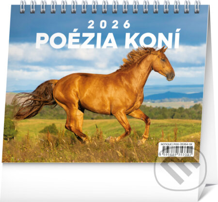 NOTIQUE Stolový kalendár Poézia koní 2026 (Notique). Notique, 2025 NOTIQUE Stolový kalendár Poézia koní 2026 (Notique). Notique, 2025