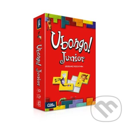 Společenská hra: Ubongo Junior mini (Grzegorz Rejchtman). Albi, 2025 Společenská hra: Ubongo Junior mini (Grzegorz Rejchtman). Albi, 2025