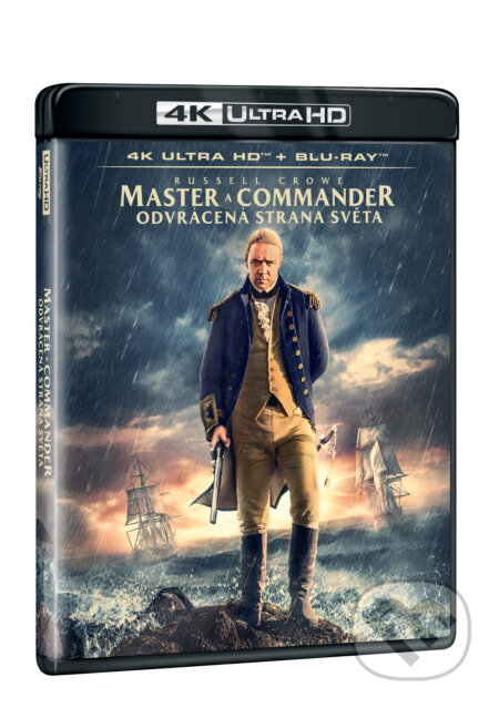 Film: Master & Commander: Odvrácená strana světa 2BD (UHD+BD) (Peter Weir) (UltraHDBlu-ray). Magicbox, 2025 Film: Master & Commander: Odvrácená strana světa 2BD (UHD+BD) (Peter Weir) (UltraHDBlu-ray). Magicbox, 2025