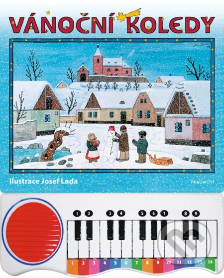 Kniha: Vánoční koledy s piánkem (Josef Lada). Nakladatelství Fragment, 2025 Kniha: Vánoční koledy s piánkem (Josef Lada). Nakladatelství Fragment, 2025