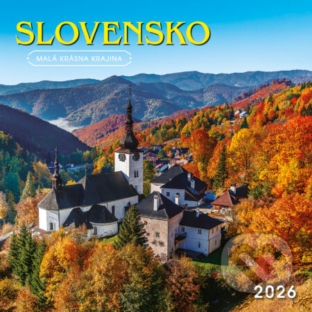 Nástenný kalendár Slovensko 2026 (Spektrum grafik). Spektrum grafik, 2025 Nástenný kalendár Slovensko 2026 (Spektrum grafik). Spektrum grafik, 2025