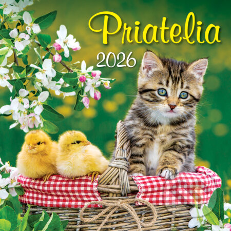 Nástenný kalendár Priatelia 2026 (Spektrum grafik). Spektrum grafik, 2025 Nástenný kalendár Priatelia 2026 (Spektrum grafik). Spektrum grafik, 2025