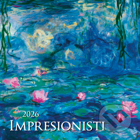 Nástenný kalendár Impresionisti 2026 (Spektrum grafik). Spektrum grafik, 2025 Nástenný kalendár Impresionisti 2026 (Spektrum grafik). Spektrum grafik, 2025