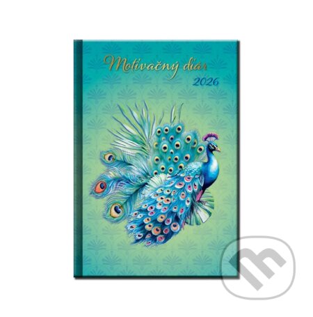 Motivačný diár 2026 (páv) (Spektrum grafik). Spektrum grafik, 2025 Motivačný diár 2026 (páv) (Spektrum grafik). Spektrum grafik, 2025